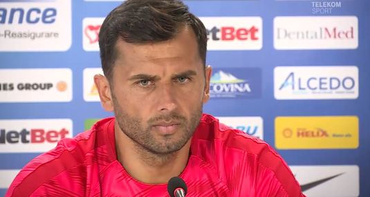 Dică rămâne încrezător: "Putem să câştigăm cu 2-0 la retur şi să ne calificăm". Cum explică înfrângerea cu Rapid Viena