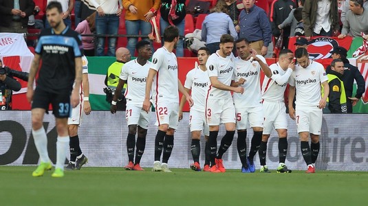 VIDEO | Ştefan Radu, out din Europa League. Sevilla e prima echipă calificată în optimi, după o nouă victorie cu Lazio