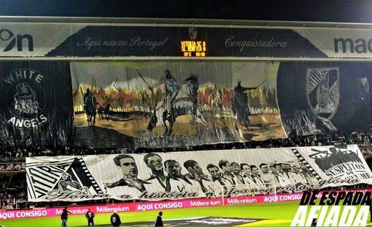 FOTO | Incredibil! Câţi fani portughezi au făcut deplasarea la Giurgiu. Unde şi-au făcut loc pe stadion 