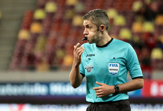 Încă o veste bună pentru arbitrajul românesc! Radu Petrescu, delegat în UEFA Europa League