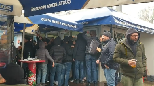 VIDEO | Momentul zilei în Europa League! Fanii lui Inter au stat la coadă pentru a mânca mici la Piaţa Obor. Lângă era ameninţare cu bombă