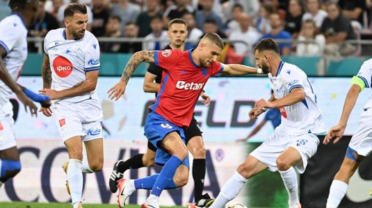 LIVE TEXT | FCSB - Drita, ACUM, în turul trei preliminar din Europa League. Bîrligea a redus din diferenţă, iar campioana României speră din nou