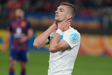 FC Basel - FCSB 3-1. Dublă Shaqiri. Târnovanu a luat cartonaşul roşu în minutul 12, iar roş-albaştrii au parte de al treilea eşec la rând în Europa League