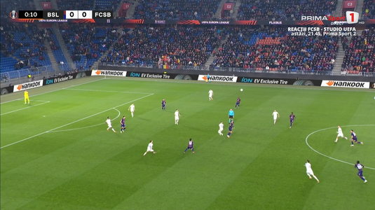 LIVE TEXT | FC Basel - FCSB, ACUM, în Europa League. A început partida! Campioana României speră la cele trei puncte