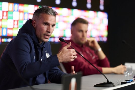 Van Persie, laude pentru FCSB, înainte de duelul din Europa League: ”Nu vreau să-i enervez pe adversari”