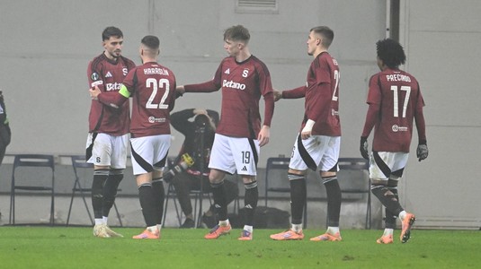 Universitatea Craiova - Sparta Praga 1-2. Oltenii pierd pe final, însă şansele de calificare rămân uriaşe. Rrahmani, fostul rapidist, pe lista marcatorilor