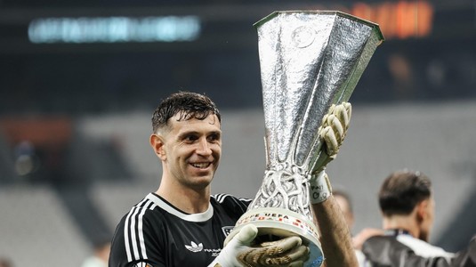 Emiliano Martinez a jucat finala Europa League cu un deget rupt