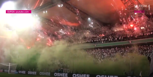 VIDEO | Cel mai spectaculos moment din week-end. Ce au făcut fanii Legiei Varşovia