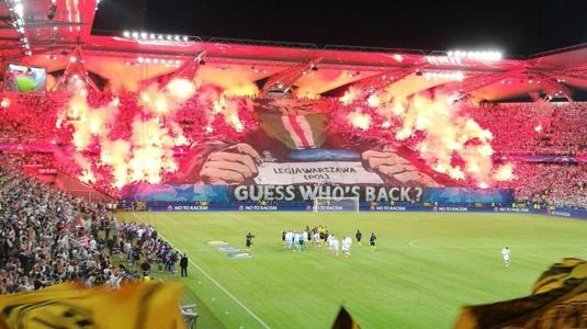 Campioana s-a decis la MASA VERDE. Al 13-lea titlu pentru Legia Varşovia, după ce a câştigat cu 3-0 meciul întrerupt cu Lech Poznan