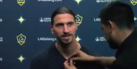 VIDEO | Încă un moment memorabil! Cum a reacţionat Ibrahimovic după ce un moderator din SUA i-a pronunţat greşit numele