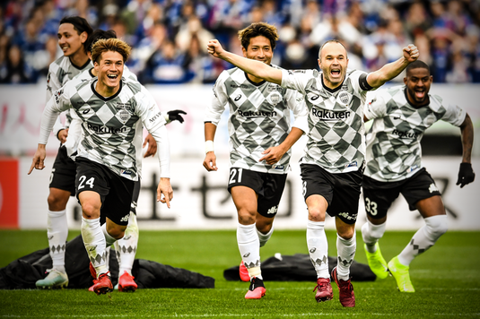 Iniesta, în pericol! Un fost adversar al FCSB, acum la Vissel Kobe, are Coronavirus!