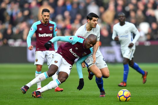 Înfrângere neaşteptată pentru Chelsea. Trupa lui Antonio Conte a pierdut pe terenul lui West Ham