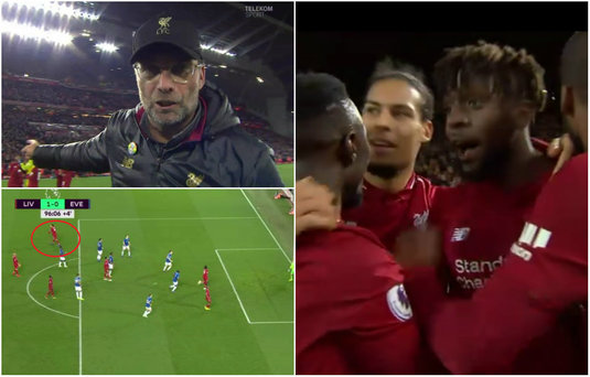 VIDEO | Liverpool câştigă derby-ul cu Everton cu un gol INCREDIBIL, în 90+6! Van Dijk nici nu s-a mai uitat la fază, convins că mingea ajunge în tribune