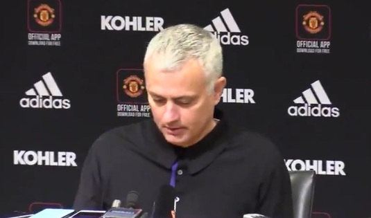 VIDEO | United l-a lăsat pe Mourinho fără apă: ”Economisim bani pentru transferuri?” Moment genial la conferinţa de presă :))