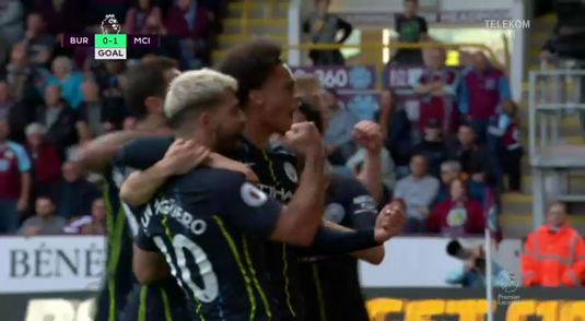 VIDEO | Burnley - Manchester City 0-1. Victorie imensă pentru Guardiola în lupta pentru titlu