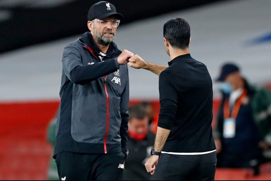 Klopp, tranşant după remiza 2-2 de pe Anfield: ”Arsenal trebuia să piardă”. Arteta: ”Egalul este un rezultat corect”