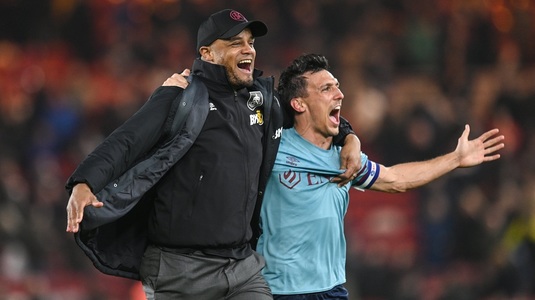 VIDEO | Gest de mare campion al lui Vincent Kompany. Ce reacţie a avut belgianul după ce Burnley s-a încoronat campioană în Championship pe terenul marei rivale