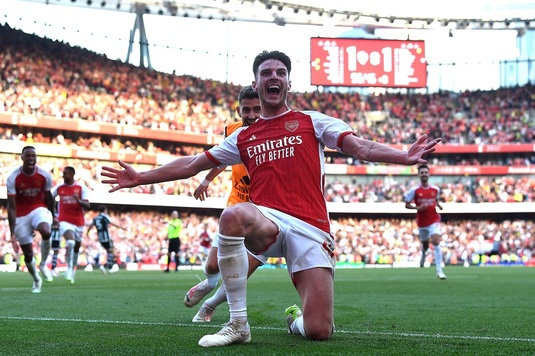 Thriller în Arsenal - Manchester United! "Tunarii" au câştigat cu două goluri marcate în minutul 90+6 şi 90+11, după ce "diavolii" au avut un gol anulat la limită