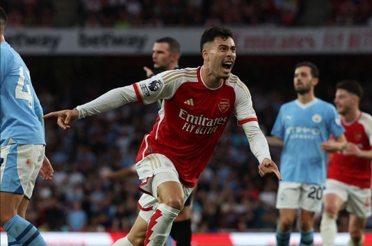 VIDEO | Arsenal - Manchester City 1-0. În sfârşit! Arteta, victorie în faţa lui Guardiola, în campionat. Martinelli, eroul ”tunarilor”