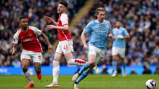 VIDEO | Manchester City - Arsenal 0-0. Remiză albă pentru Liverpool. "Cormoranii" rămân pe primul loc în Premier League după egalul de pe Etihad