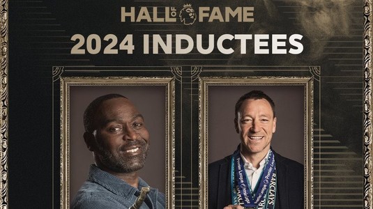 John Terry şi Andy Cole au fost incluşi în Premier League Hall of Fame