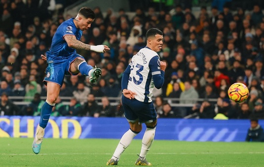 Tottenham - Chelsea 3-4. Oaspeţii au revenit de la 0-2 şi au câştigat incredibil. Iniţial rezervă, Drăguşin a jucat din minutul 15