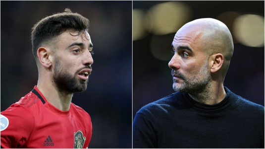 Bruno Fernandes a explicat de ce i-a făcut semn lui Guardiola să tacă: ”Nu m-a respectat!”