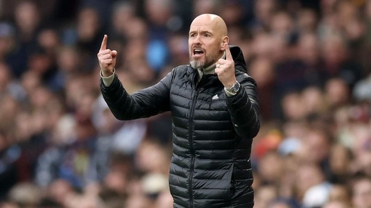 Se decide soarta lui Erik Ten Hag într-o şedinţă specială. Un fost mare atacant al clubului e favorit să-i ia locul managerului pe banca lui Manchester United