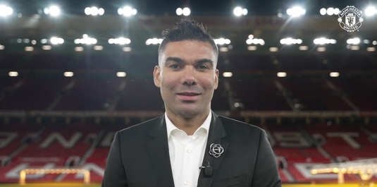 OFICIAL | Casemiro şi-a anunţat plecarea de la Manchester United: "E un capitol închis. Vă mulţumesc"