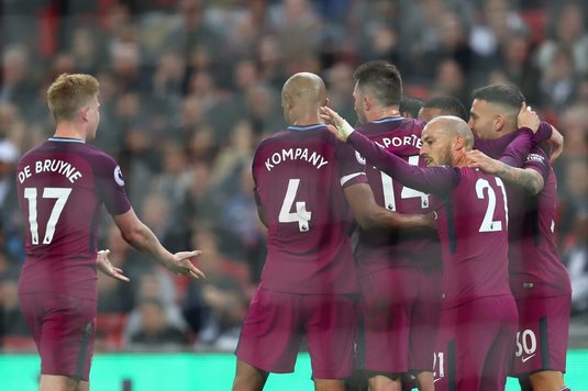 Manchester City a învins Tottenham şi a făcut un nou pas spre câştigarea celui de-al cincilea titlu în Premier League