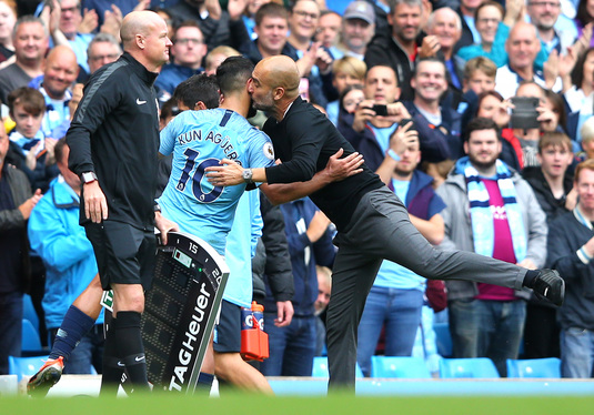 VIDEO | Manchester City, victorie cu scor de tenis împotriva lui Huddersfield. Hat-trick pentru Aguero