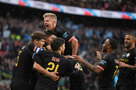 Manchester City a câştigat Cupa Ligii Angliei! S-a impus la limită împotriva lui Aston Villa