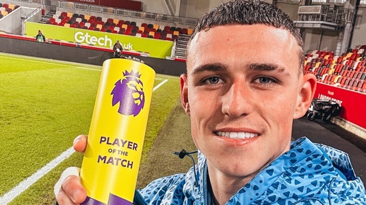 VIDEO | Hat-trickul lui Foden din meciul Brentford - City 1-3 aruncă în aer lupta la titlul din Premier League!