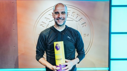 Pep Guardiola e rege în Anglia. Spaniolul a fost desemnat cel mai bun antrenor al sezonului în Premier League