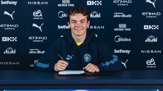 OFICIAL | Manchester City, transfer neaşteptat. A luat un jucător de 18 ani, dintr-un campionat departe ca valoare de Premier League