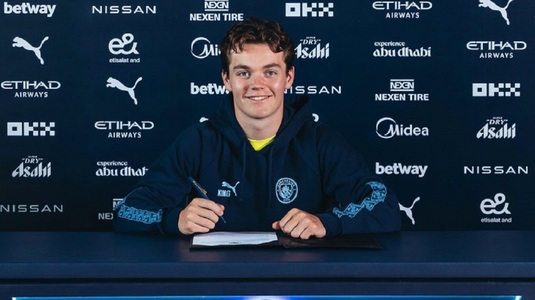 OFICIAL | Manchester City, transfer neaşteptat. A luat un jucător de 18 ani, dintr-un campionat departe ca valoare de Premier League