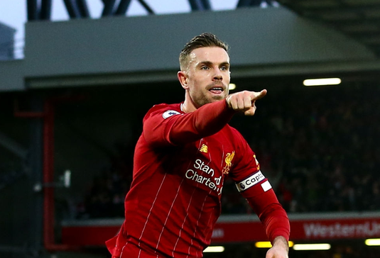 Jordan Henderson a fost ales jucător sezonului în Premier League de jurnaliştii britanici