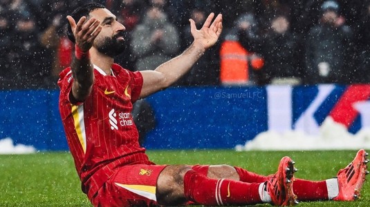 FOTO | Un nou record bătut de Salah! Egipteanul l-a egalat pe Thierry Henry în topul celor mai buni marcatori din Premier League