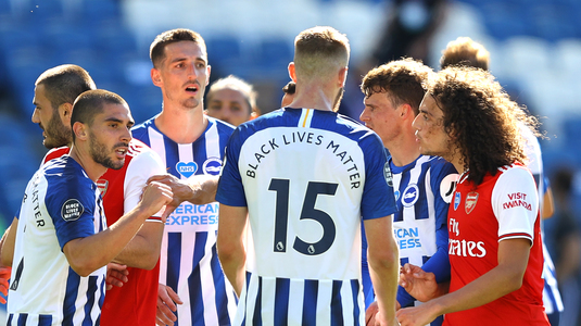 Arsenal, înfrângere în Premier League. "Tunarii" au condus-o pe Brighton, însă au plecat fără niciun punct