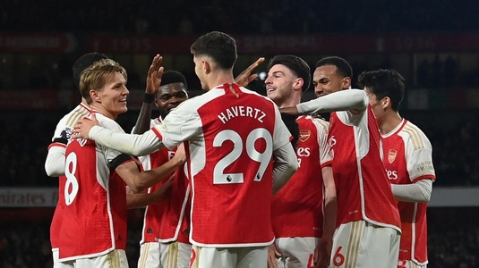 Arsenal - Chelsea 5-0. ”Tunarii” şi-au demolat rivalii cu goluri peste goluri. Scorul este prea mic pentru ce s-a jucat pe teren | VIDEO