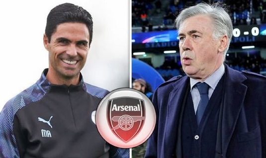 Arteta l-a răsfăţat pe Ancelotti înaintea dublei Arsenal - Real Madrid: ”O inspiraţie. A făcut-o într-un mod foarte special”