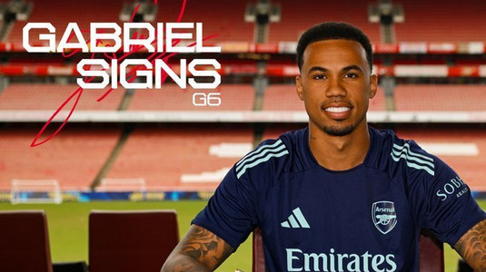 OFICIAL | Gabriel Magalhaes şi-a prelungit contractul cu Arsenal