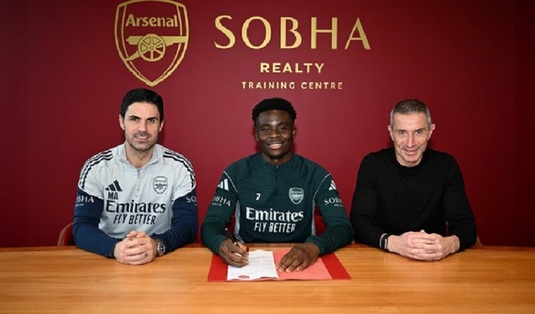 OFICIAL | Şi-a prelungit contractul cu Arsenal. Superstarul echipei îşi continuă aventura începută încă de la şapte ani