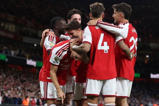 Show total pe teren propriu. Supercampioana Arsenal a pornit ca un uragan în noul sezon şi a devenit primul lider din Premier League