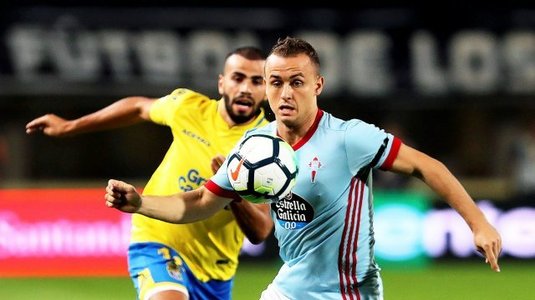 A fost spectacol cu şapte goluri în ultimul meci al etapei a opta din La Liga. Las Palmas - Celta 2-5