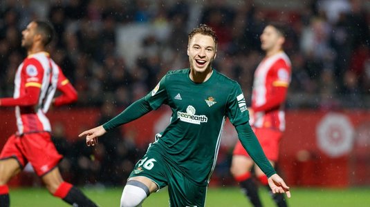 Betis Sevilla a învins Girona, scor 1-0, şi a înregistrat a cincea victorie consecutivă în campionatul Spaniei