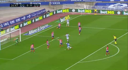 VIDEO | Sociedad a obţinut trei puncte numai bune pentru Real Madrid, în partida cu Atletico. ”Galacticii” rămân la trei lungimi de locul doi
