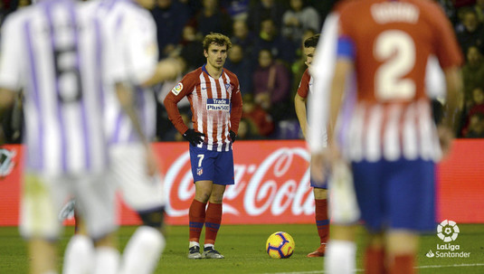 VIDEO | Spectacol pe Estadio Jose Zorrilla. Real Valladolid şi Atletico Madrid s-au duelat într-un meci cu 5 goluri
