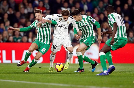 Cifrele care spun totul despre situaţia de la Real. Cu Betis, cea mai slabă posesie din ultimii opt ani