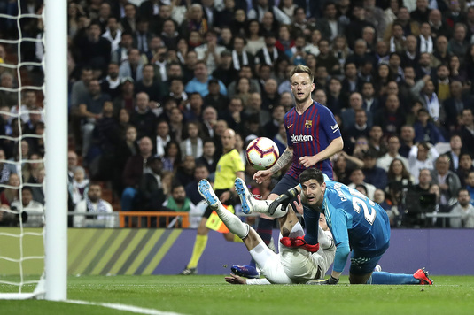 VIDEO REZUMAT | Real Madrid - Barcelona 0-1. Catalanii câştigă a doua oară în trei zile pe Santiago Bernabeu. Ivan Rakitic a lovit decisiv